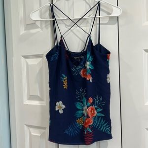 Express floral blouse top women in XS